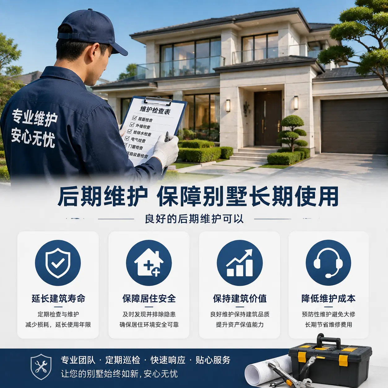 别墅建造公司推荐: 道真 施工质量的关键要素