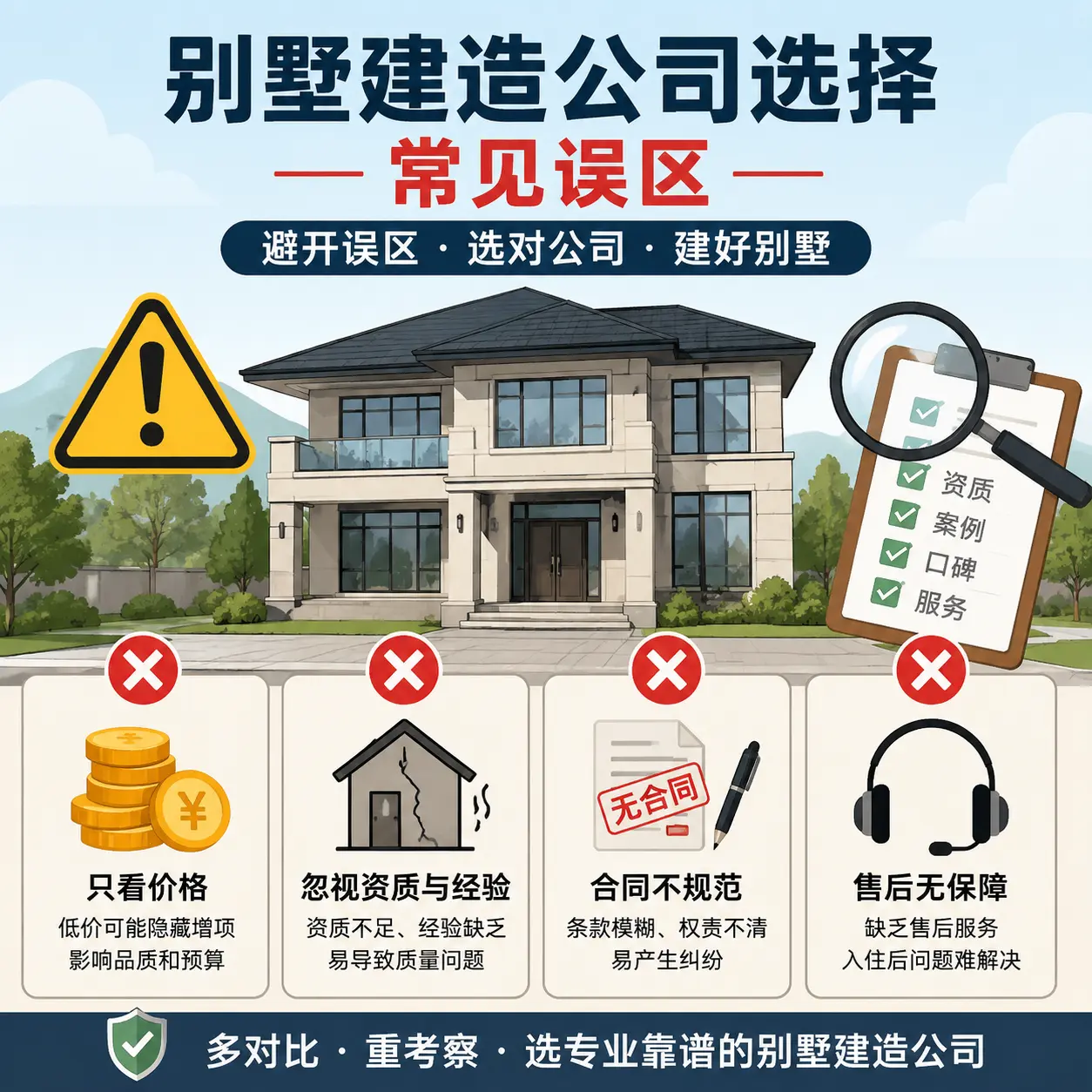 道真 别墅建造公司推荐:了解市场行情与服务内容