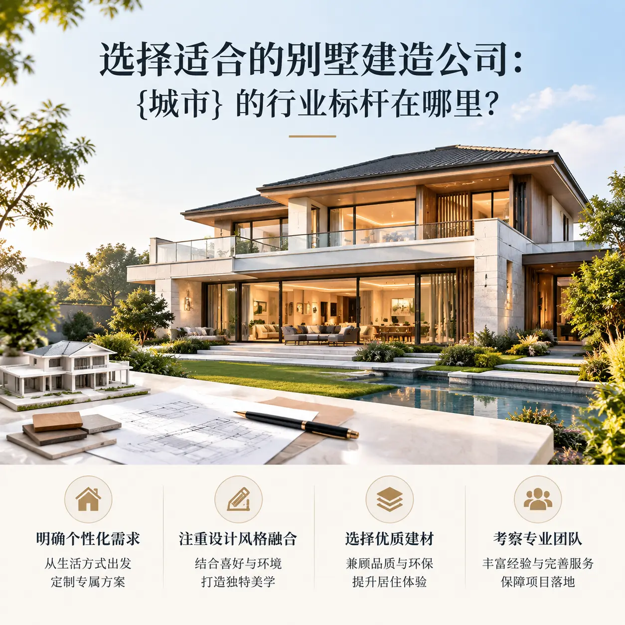 选择适合的别墅建造公司: 道真 的行业标杆在哪里?