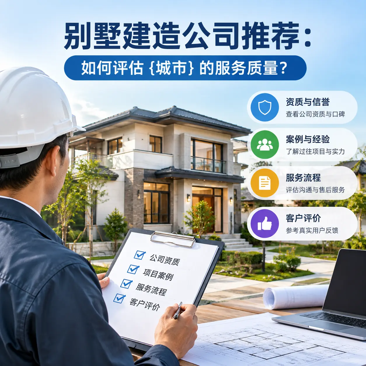 别墅建造公司推荐:如何评估 道真 的服务质量?