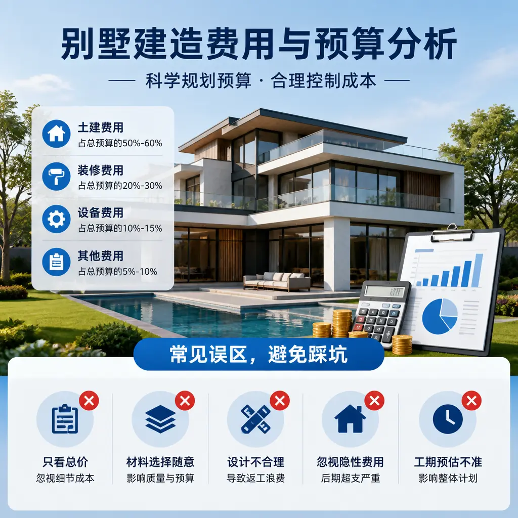 别墅建造公司推荐： 道真 建造别墅的费用与预算分析