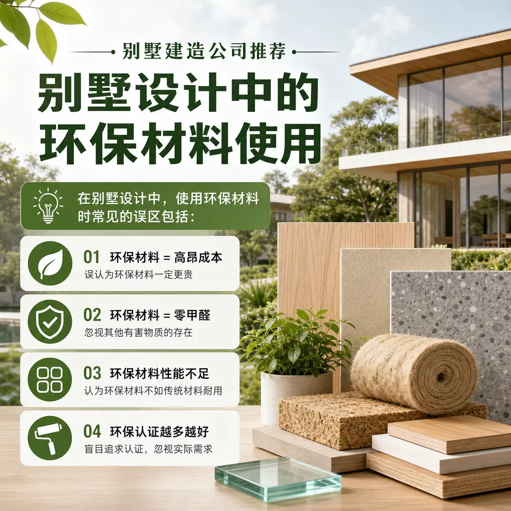 别墅建造公司推荐： 道真 别墅设计中的环保材料使用