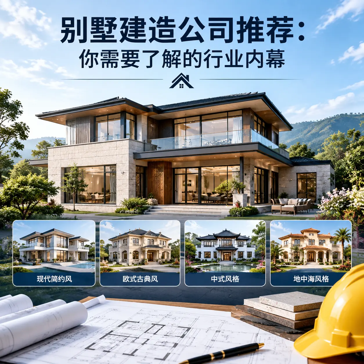 道真 别墅建造公司推荐:你需要了解的行业内幕
